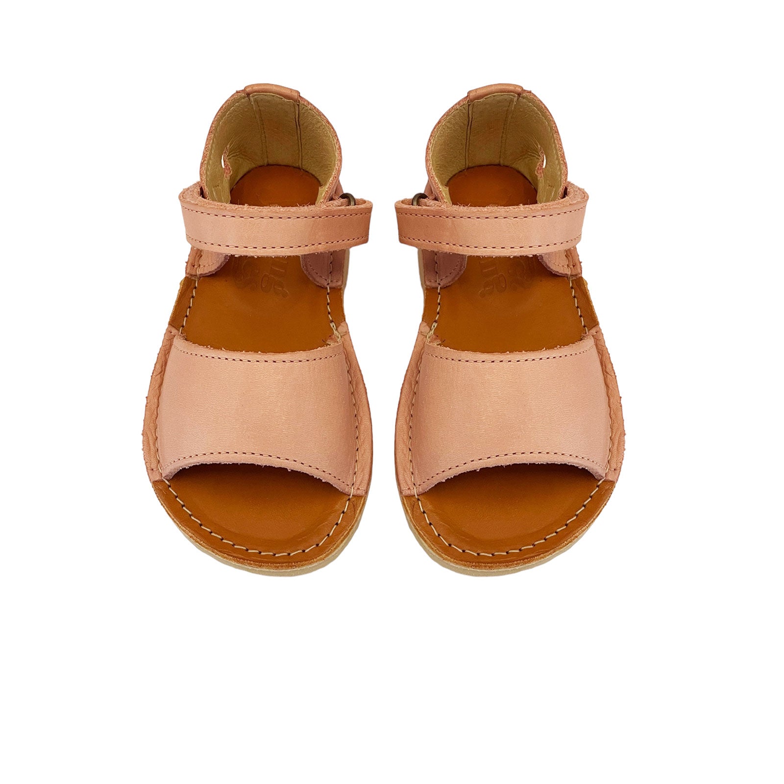 Sandale Mavis pour enfants en cuir rose