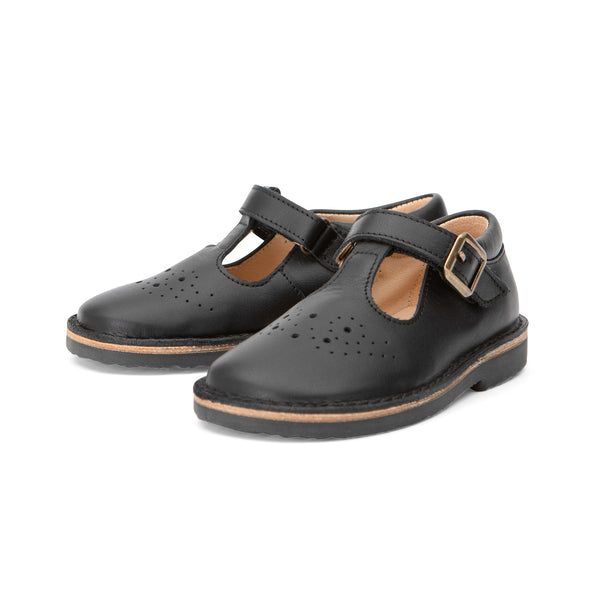 Penny T-Bar Kids Shoe Black Leather – Young Soles London