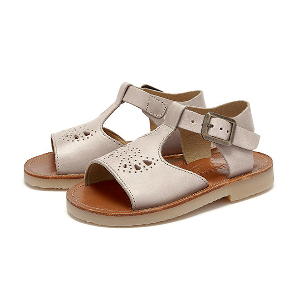 Belle T-Bar Kids Sandal Mink Leather – Young Soles London