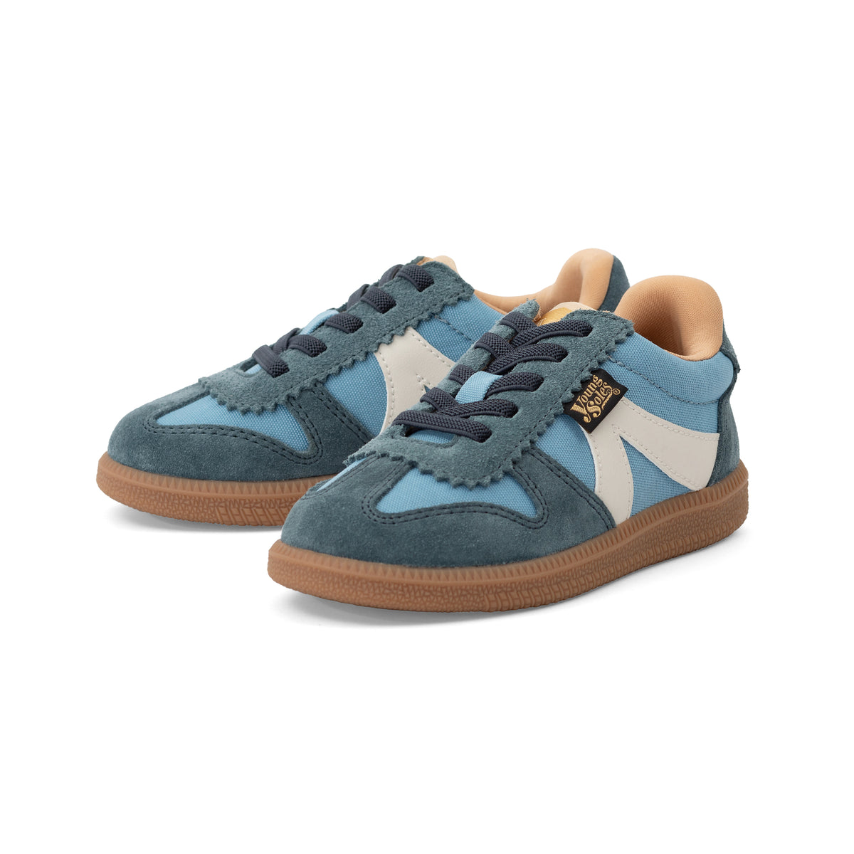 Brooking Classic Court Sneaker Smokey Textile Suede
