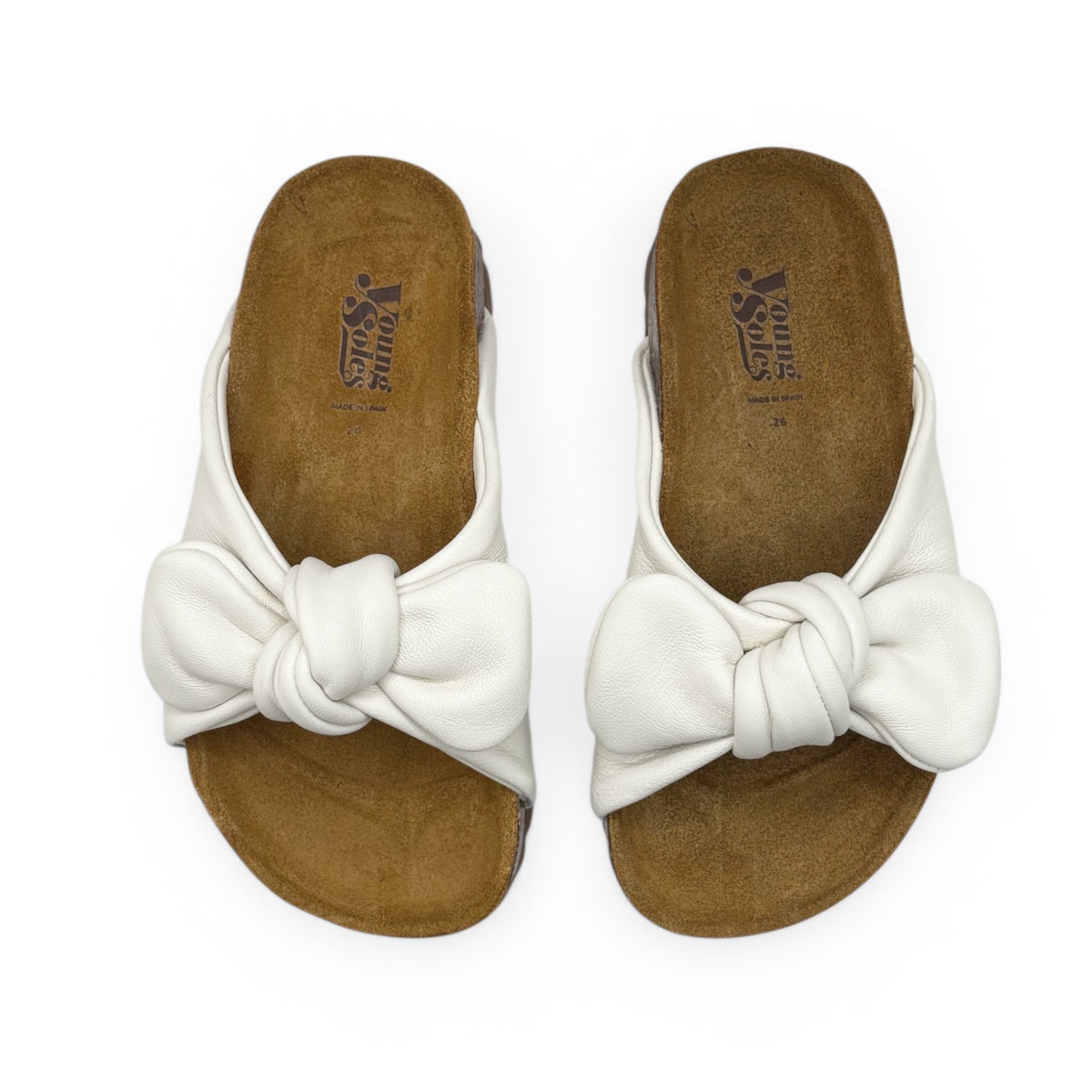 Sabot Heidi pour enfant en daim olive