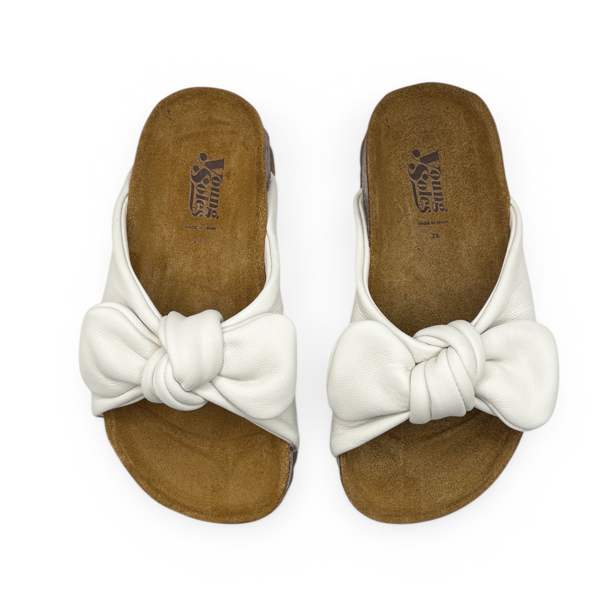 Sabot Heidi pour enfant en daim olive
