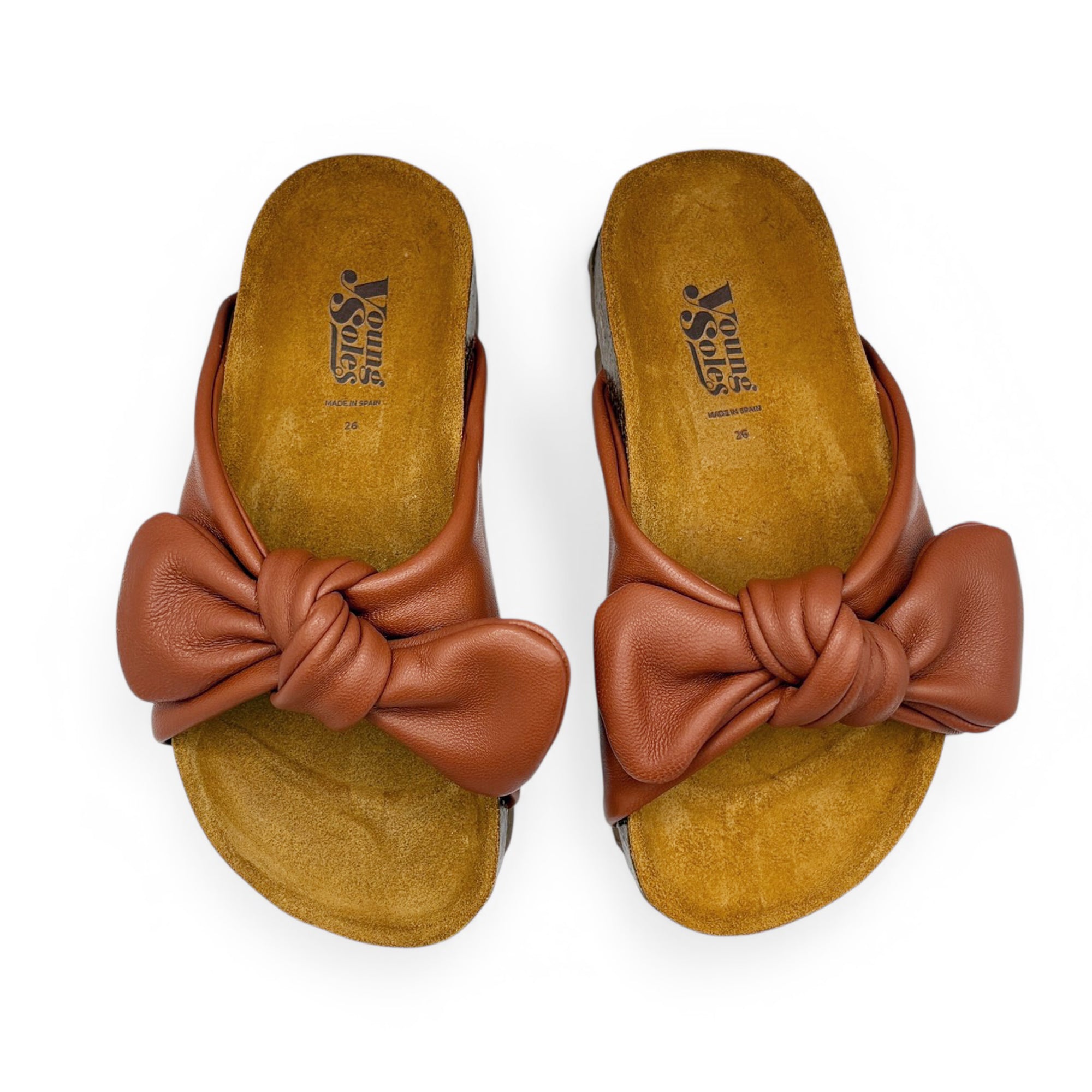 Sabot Heidi pour enfant en daim olive