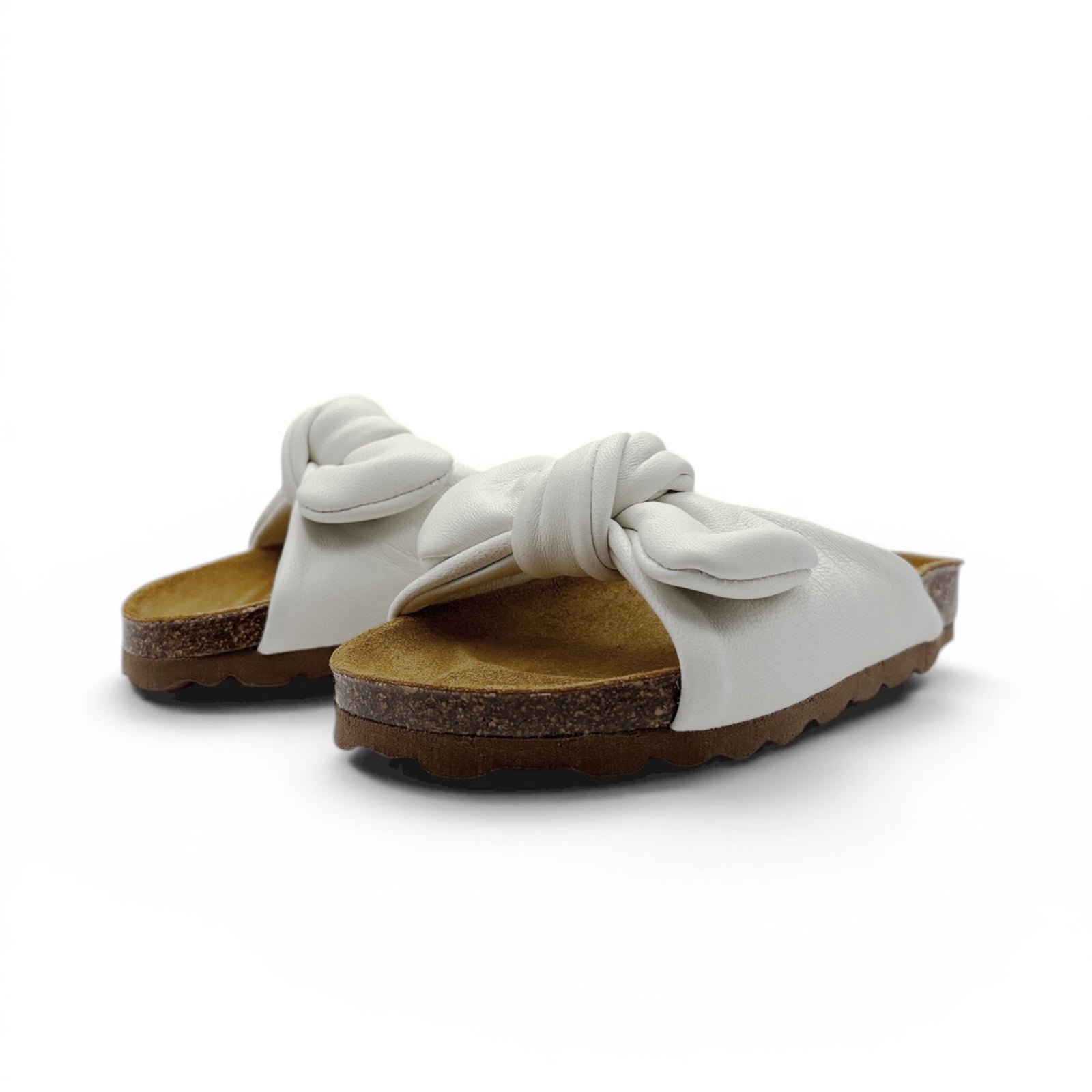 Sabot Heidi pour enfant en daim olive
