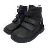 Ernest Kids Wool-Lined Boot Black Leather