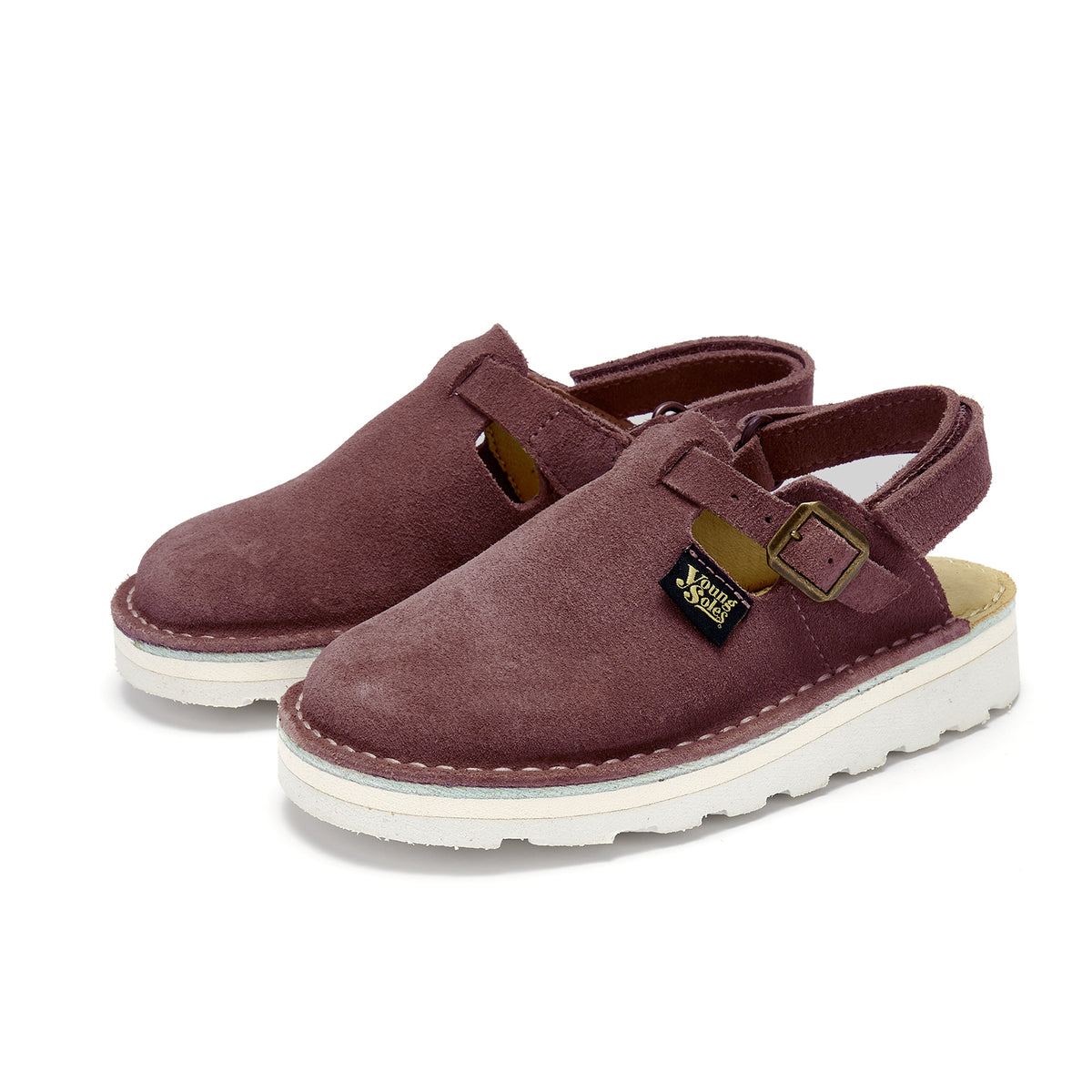 Heidi Clog Dusty Suede