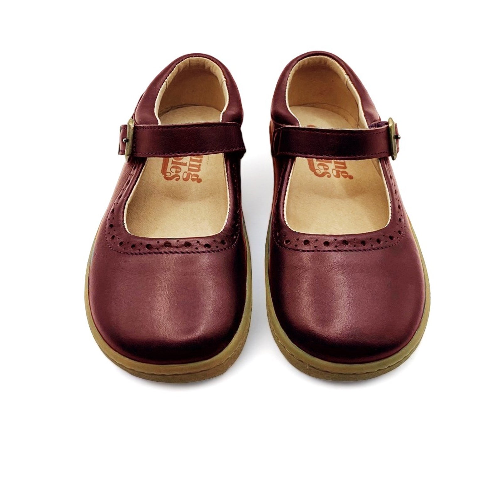 Holly Mary Jane Kinder Barfußschuh Marineblau Leder