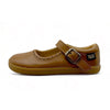 Holly Velcro Mary Jane Kids Shoe Tan Leather