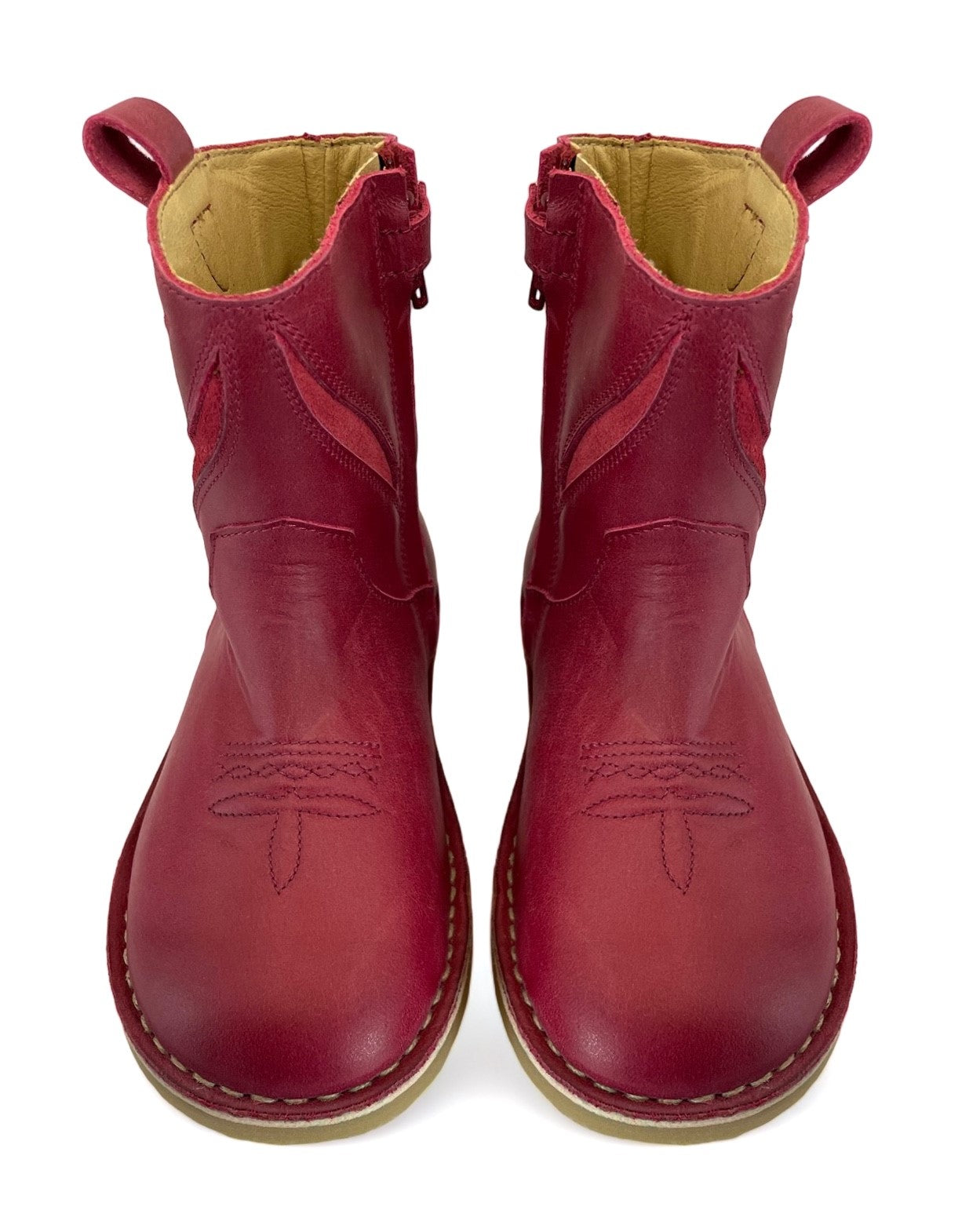 Jessie Kids Cowboy Boot Electro Pink Leather