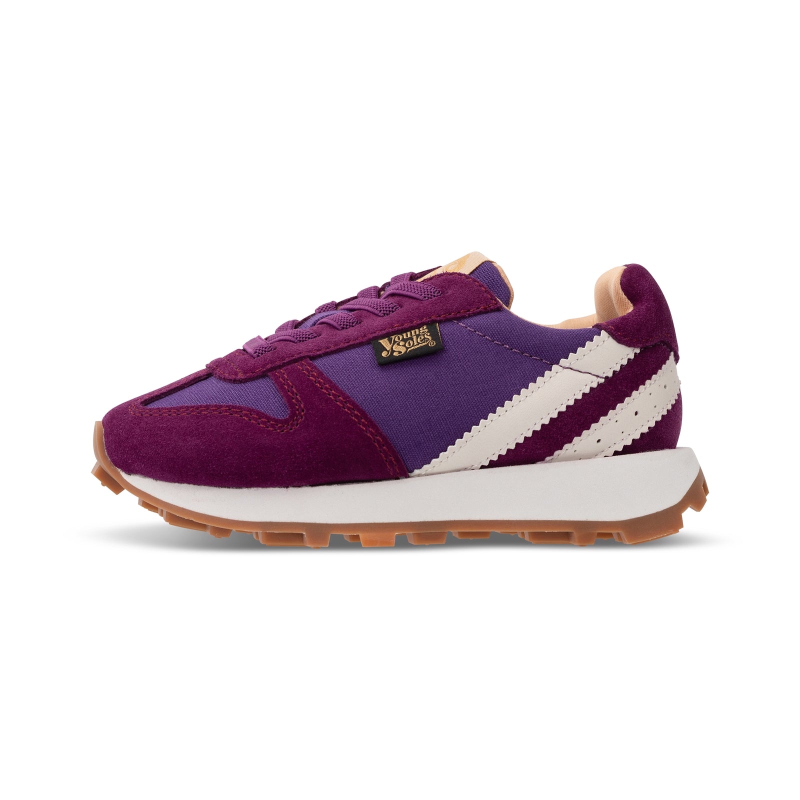 Keegan Kids Sneaker Violet Dream Textile and Suede