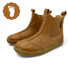 Logan Kids Barefoot Chelsea Boot Tan Leather