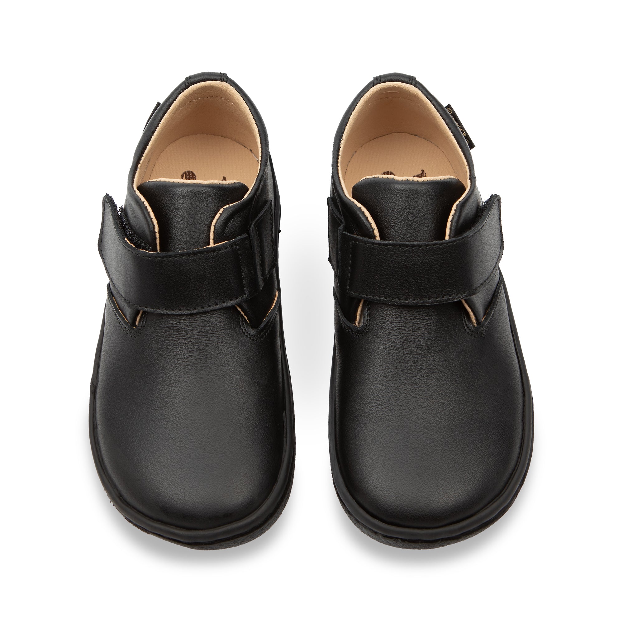 Chaussures pieds nus Oliver Kids en cuir noir 