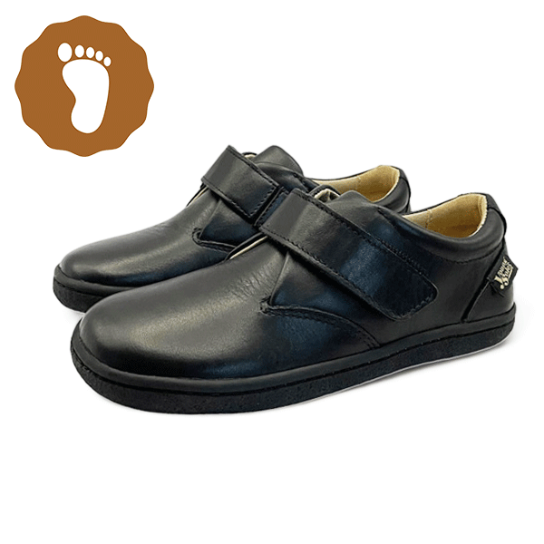 Oliver Kids Barefoot Shoe Black Leather