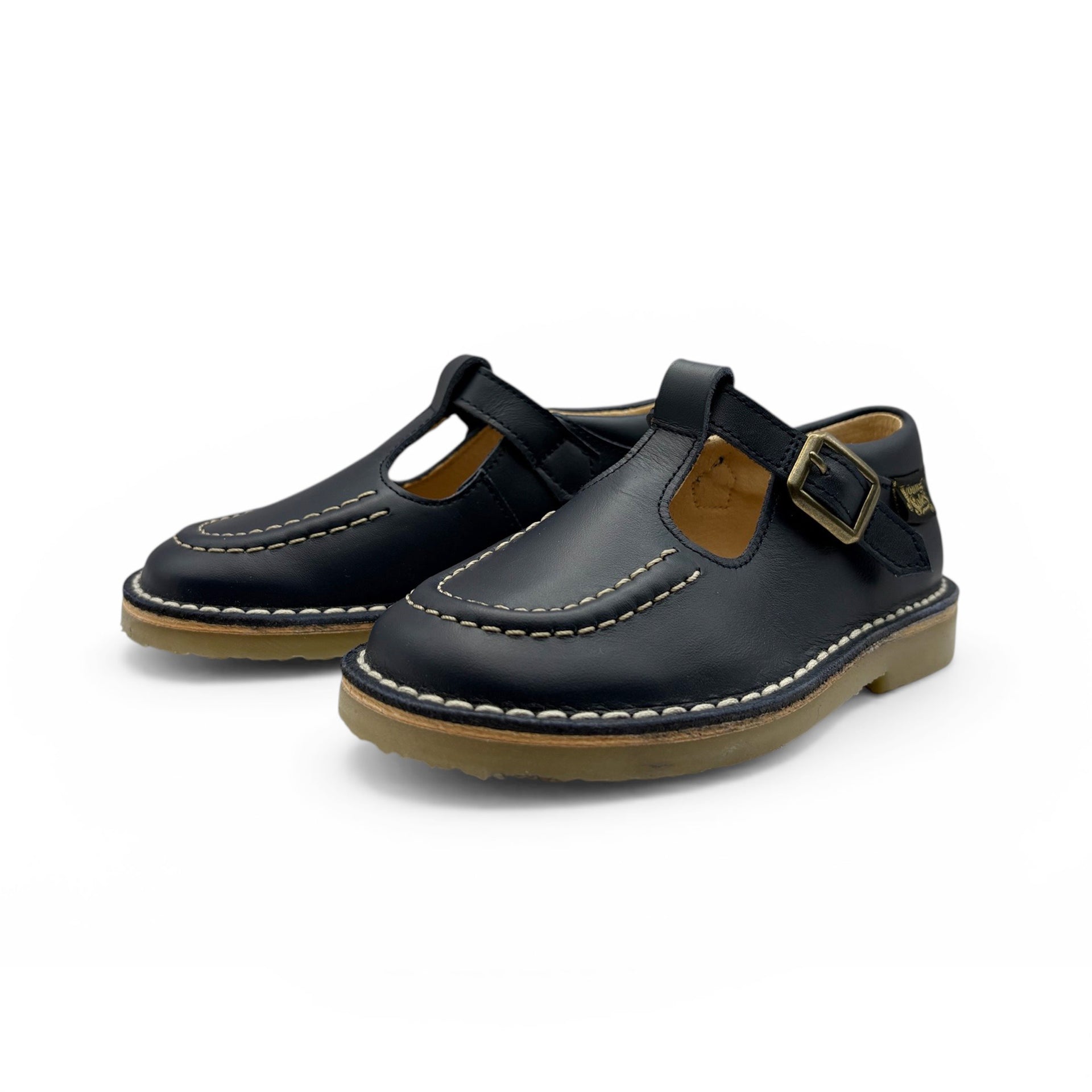 Parker T Bar Shoe Leather