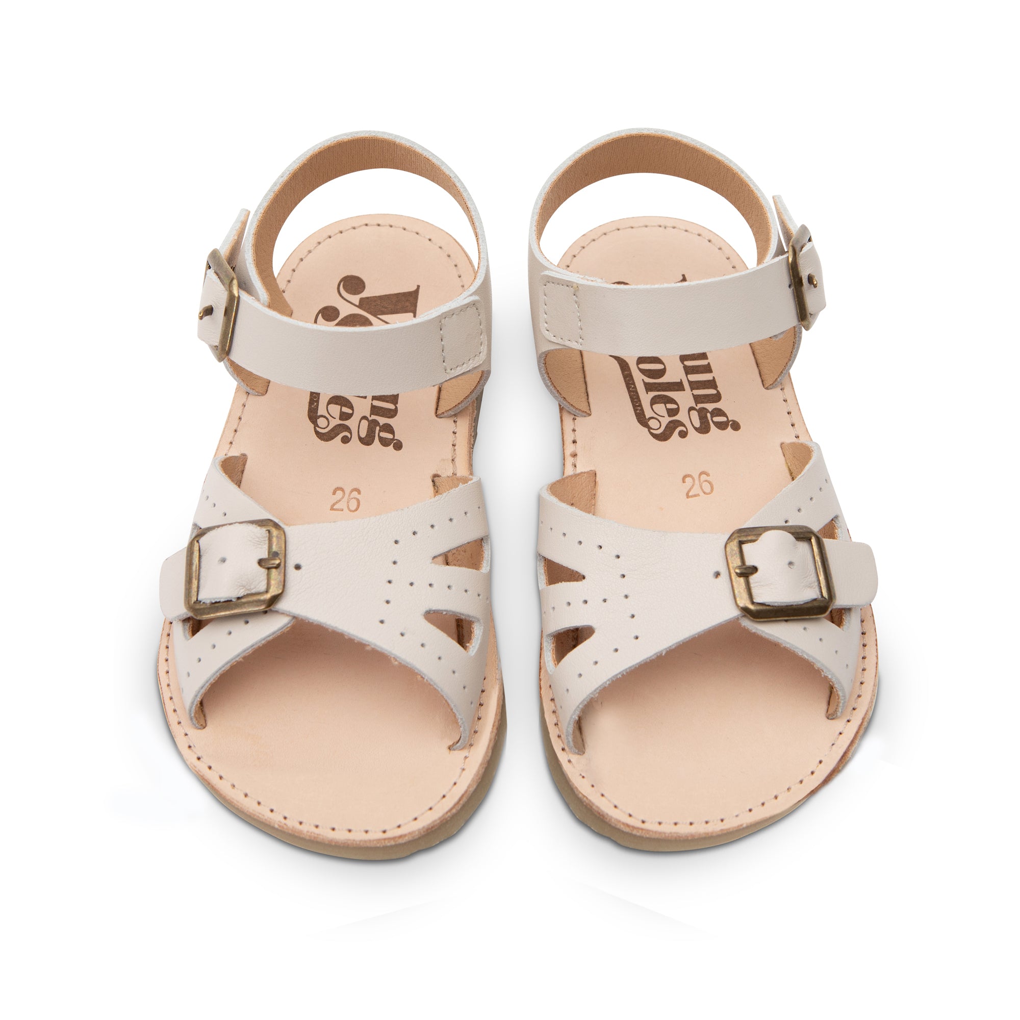 Pearl Kindersandale Vanilleleder