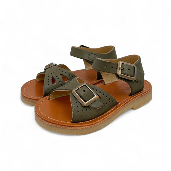 Pearl Ankle Strap Sandal – Leather
