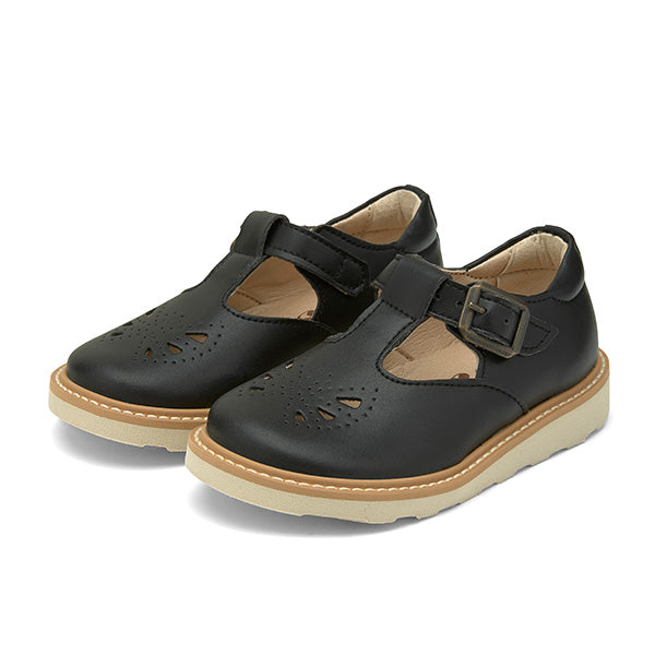 Rosie Vegan T Bar Shoe Synthetic Leather