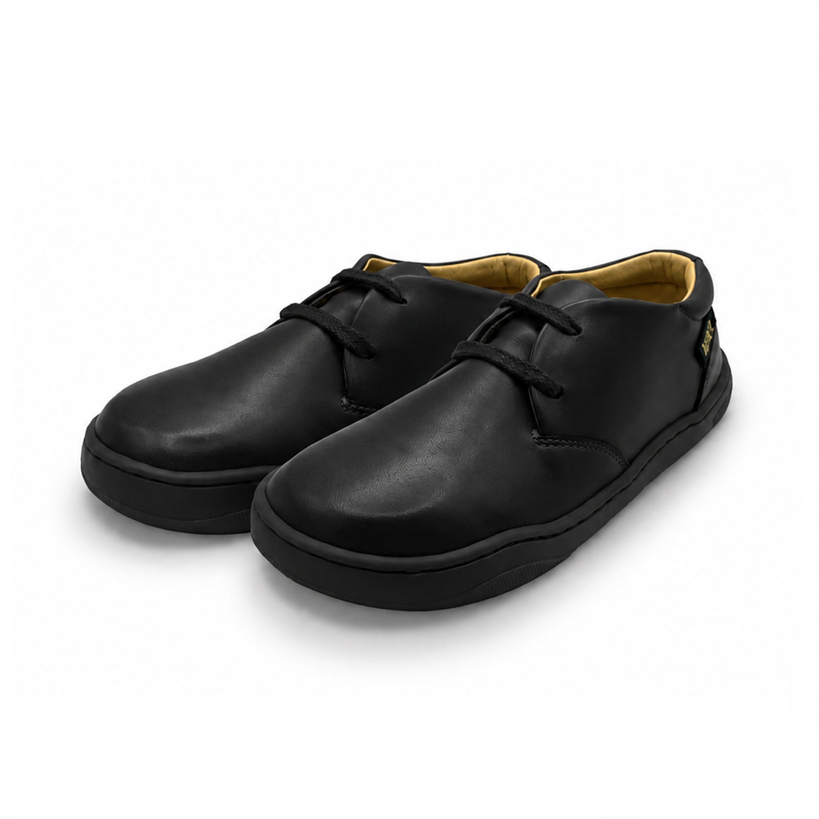 Stanley Kids Barefoot Shoe Black Leather
