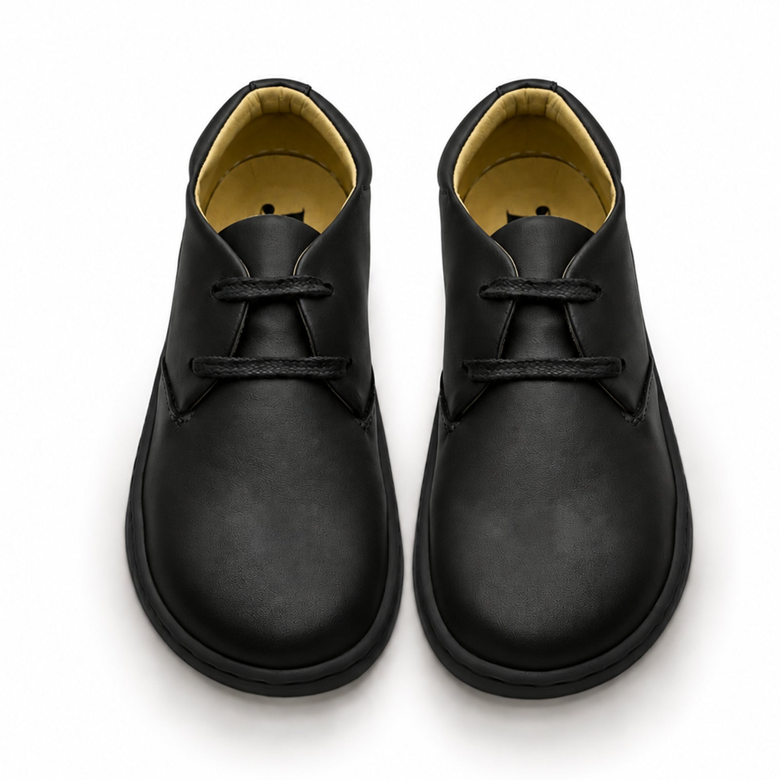 Stanley Kids Barefoot Shoe Black Leather