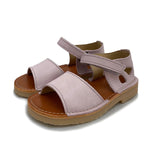 Mavis Velcro Kids Sandal Soft Lilac Leather