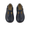 Parker T-Bar Kids Shoe Navy Leather