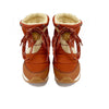 Peak Kids Snow Boot Orange Rust Textile