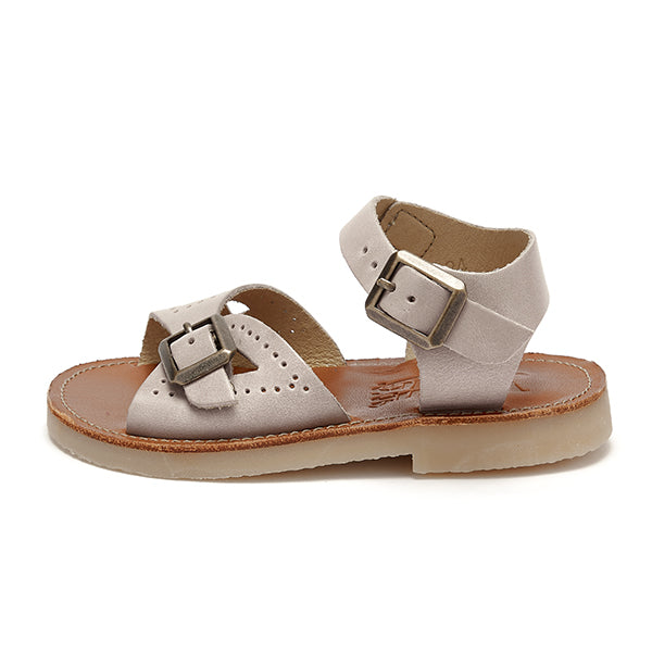 Pearl Kids Sandal Mink Leather