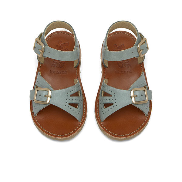 Pearl Kids Sandal Smokey Sage Leather