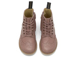 Sidney Brogue Kids Boot Rose Leather