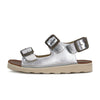 Spike Kids Sandal Silver Leather