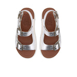 Spike Kids Sandal Silver Leather